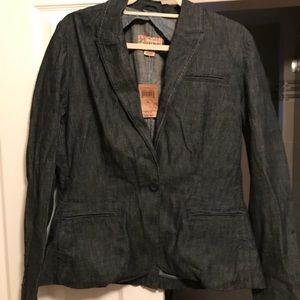 Lucky brand denim blazer